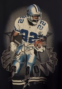 1998 EMMITT SMITH DALLAS COWBOYS T SHIRT SZ XL